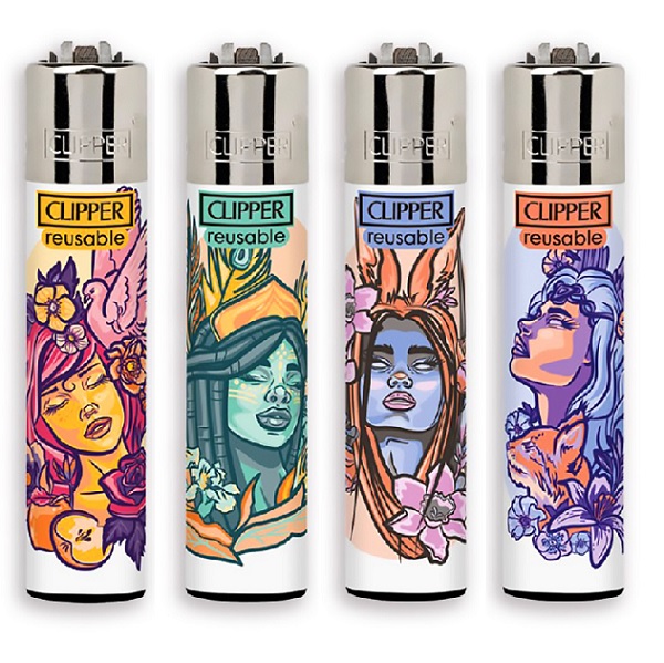 Clipper Goddesses X4 Mayorista Tabaquería Horus